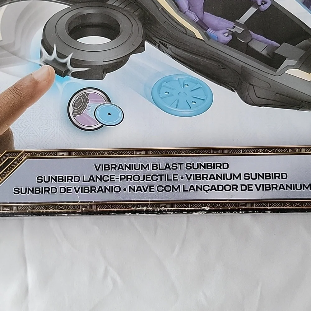 Marvel Black Panther Wakanda Forever Vibranium Blast Sunbird Shuri Action Figure